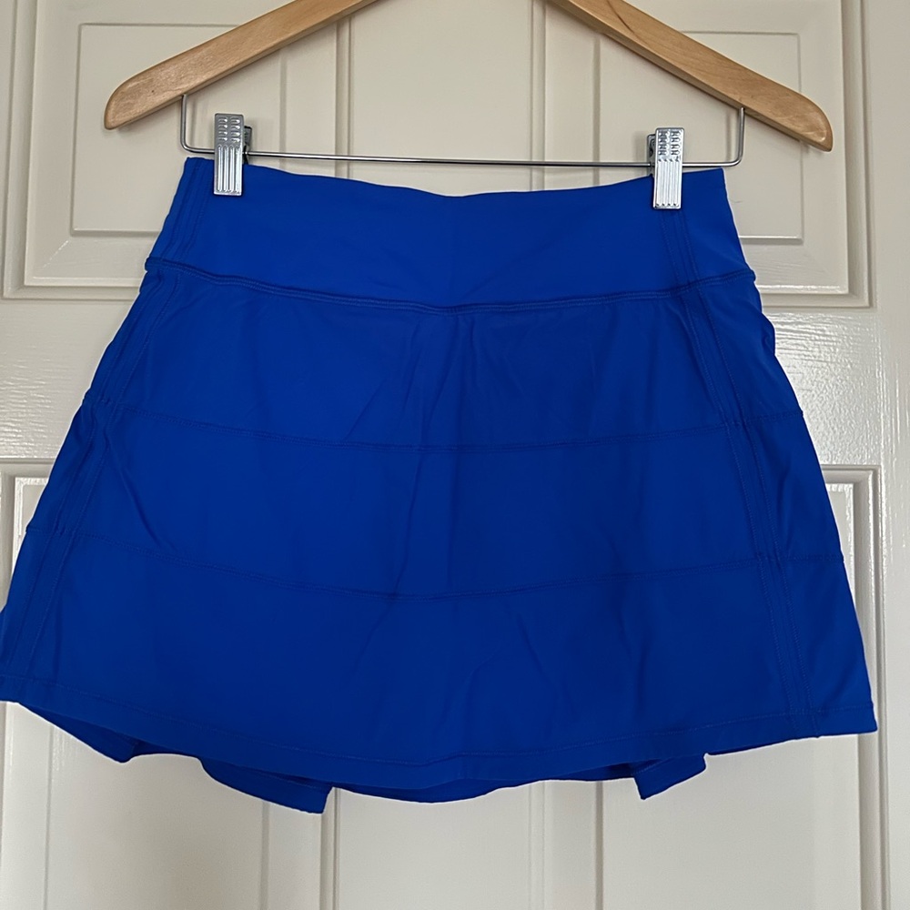 Lululemon Pace Revival Cerulean Blue Skort. Sz 4